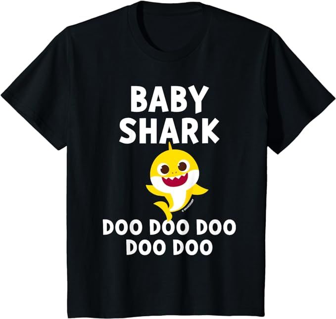 Kids Pinkfong Baby Shark Official T-shirt | Amazon (US)