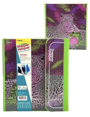 New Mead Trapper Keeper Binder Portfolio 90s Tiger Boombox 2021 Back To School  | eBay | eBay US