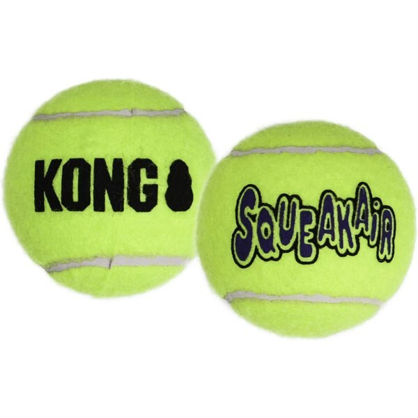 KONG SqueakAir Balls Packs Dog Toy, Medium, 6 count - Chewy.com | Chewy.com