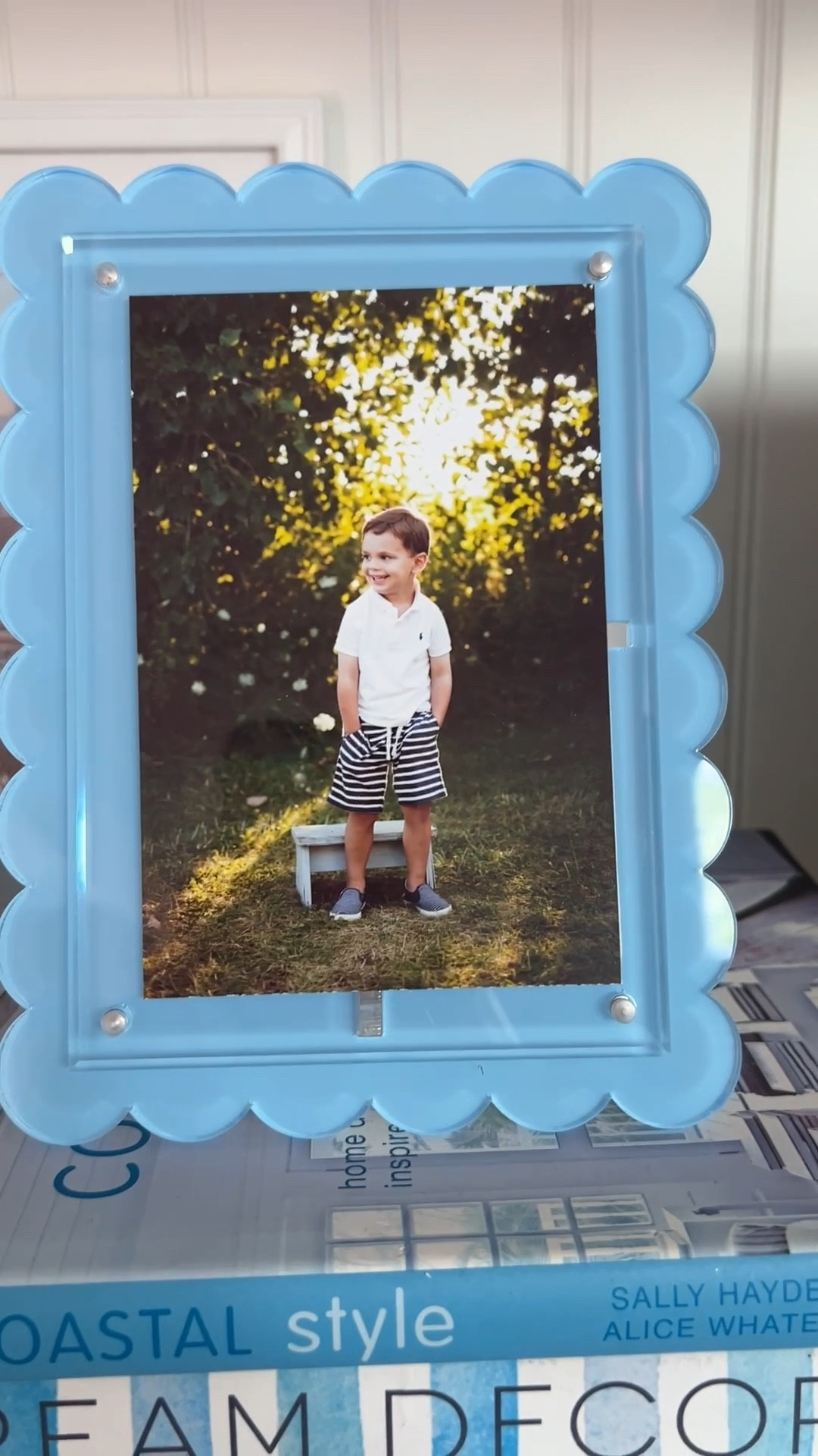 Don't miss your chance to snag this beautiful blue frame to upgrade your gallery wall while it's on sale today! Get the designer look for less!
gallery wall, nautical decor, home accents, photo frame, bedroom inspo, entryway finds, interior styling, statement piece

#LTKU #LTKSeasonal #LTKHome