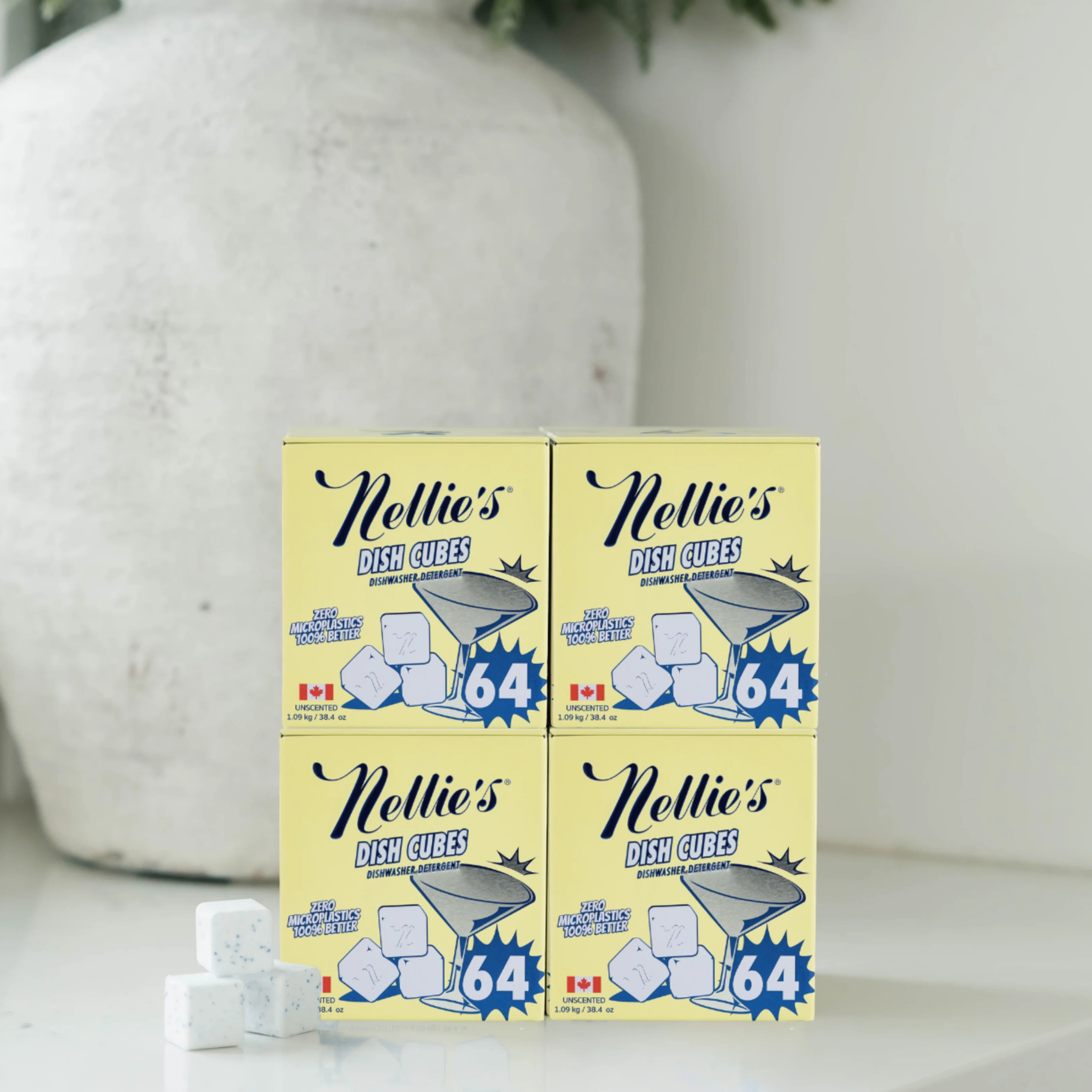 Dish Cubes 256 Cubes / Unscented | Nellie's Clean