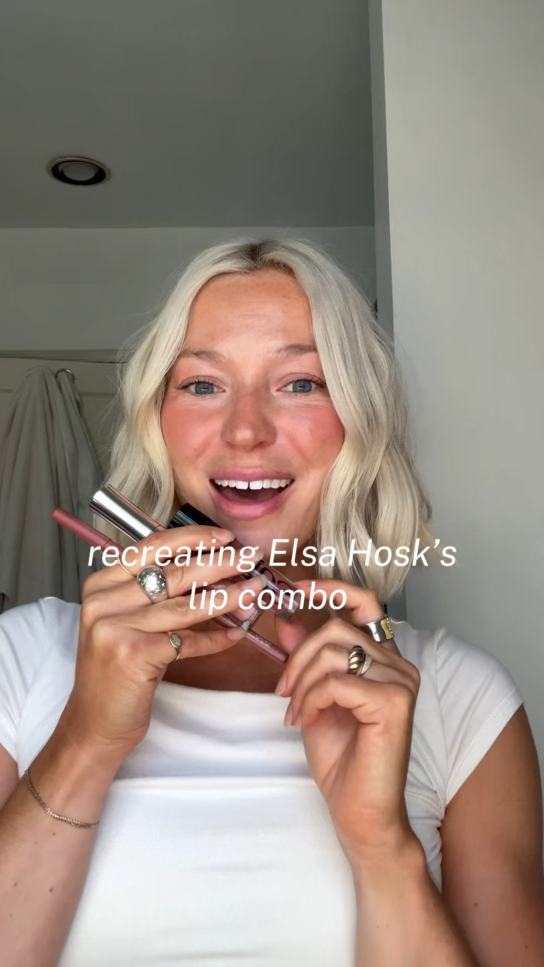 recreating Elsa hosk’s iconic lip combo!! 

Lip liner whipped
Saie gloss dip
buxom White Russian 

Makeup, natural lip

#LTKootd #LTKgrwm
