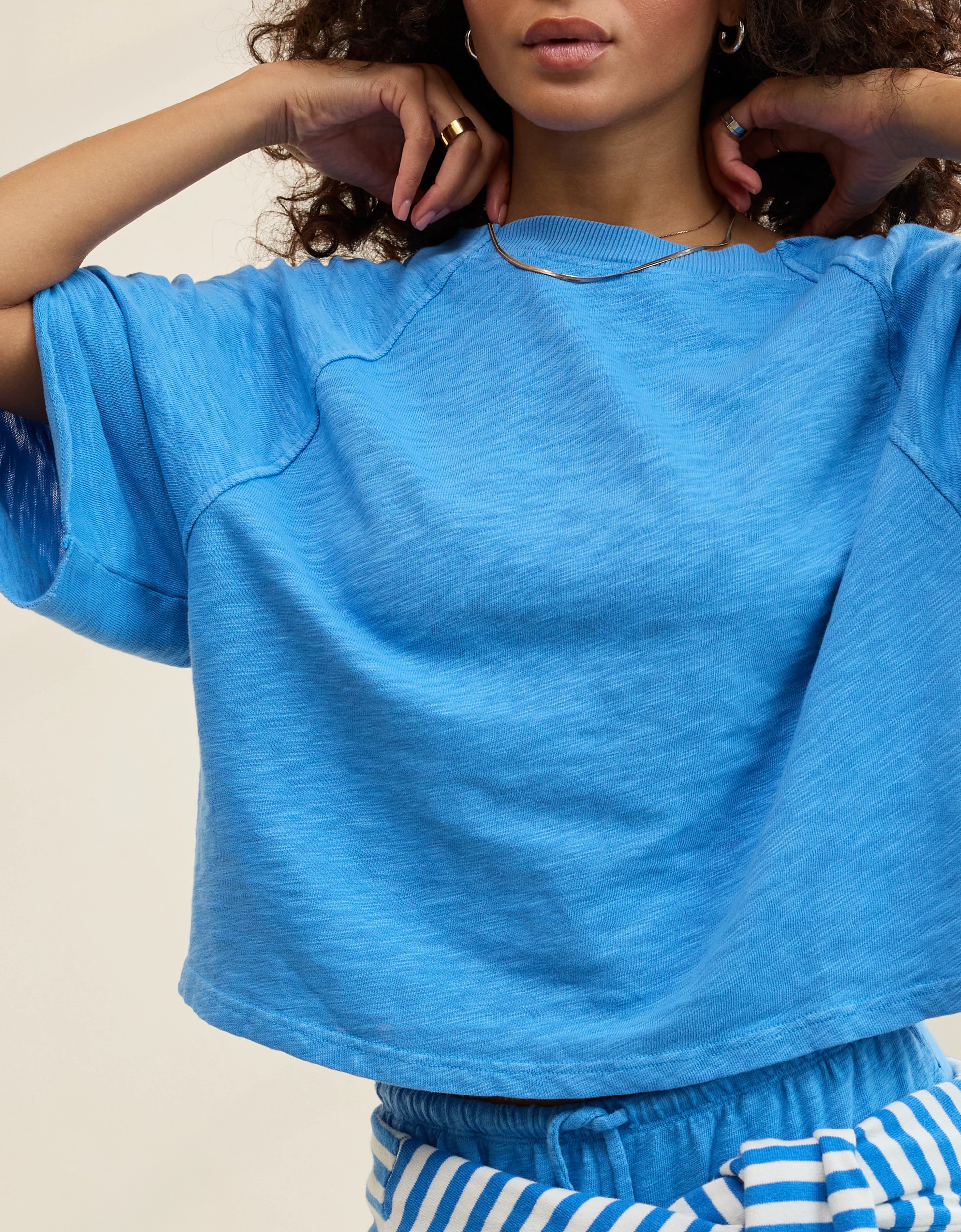 Aerie It's Casual Knit Slub T-Shirt | Aerie
