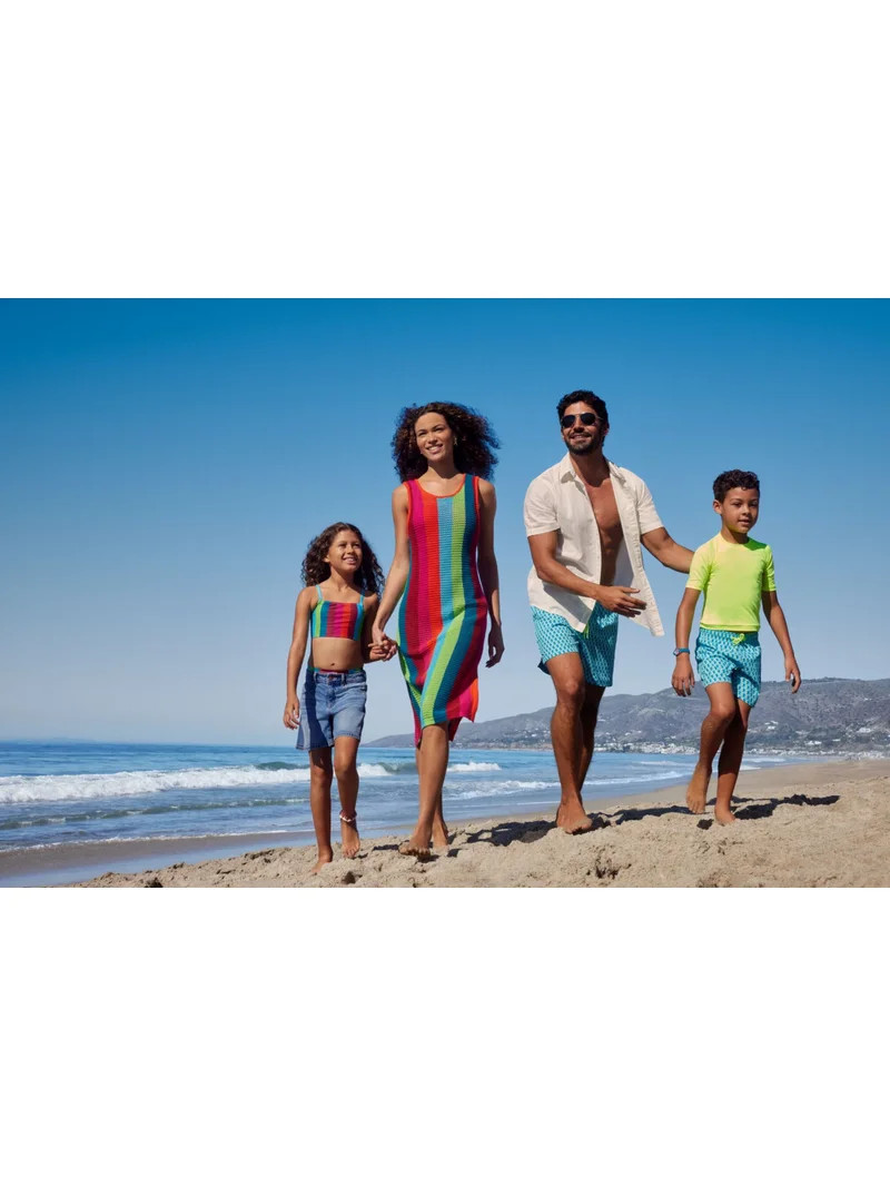 Time and Tru Women's and Women's Plus Size Sweater Dress Swim Coverup, Sizes XS-3X | Walmart (US)