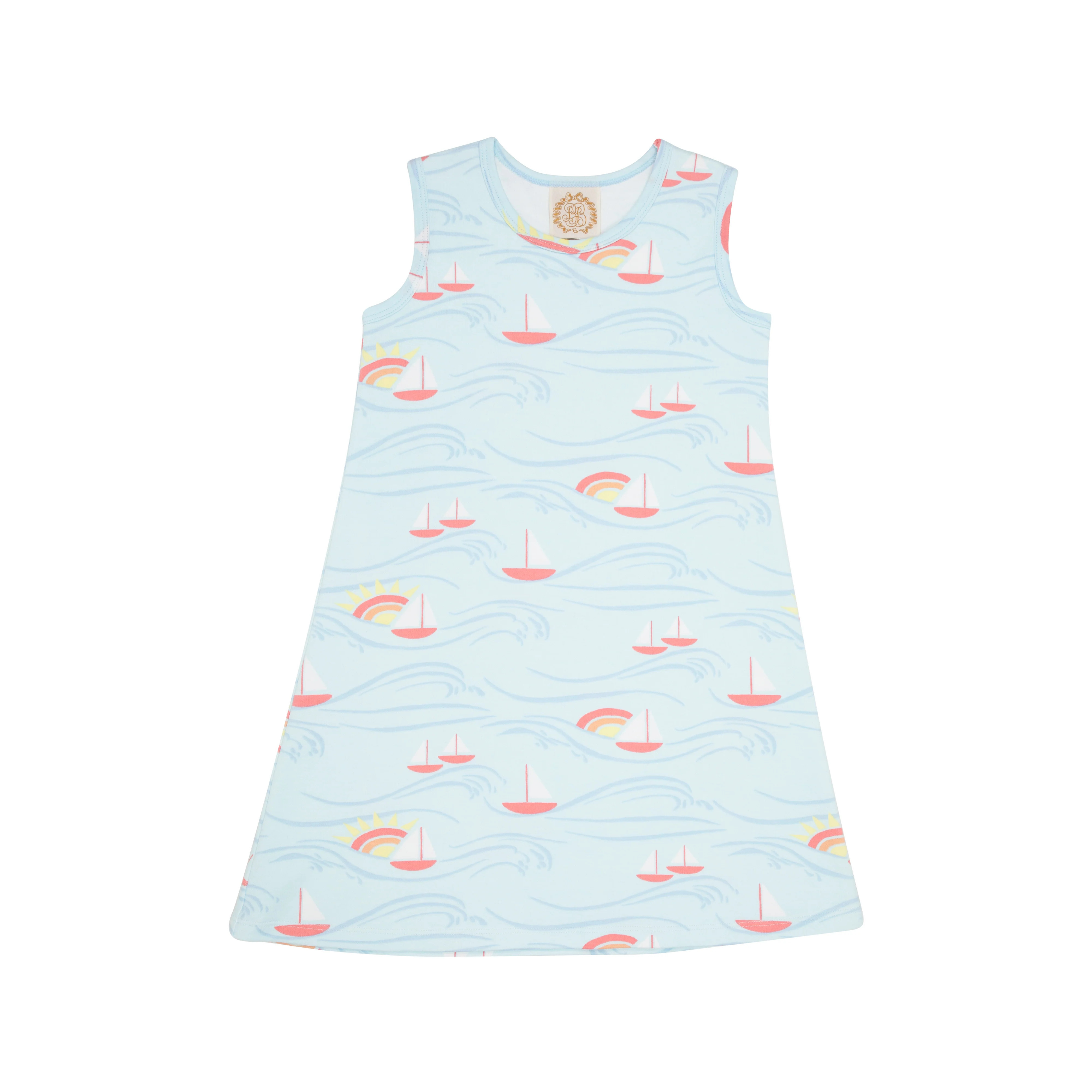 Sleeveless Polly Play Dress - Wave Hello to the Sun | The Beaufort Bonnet Company