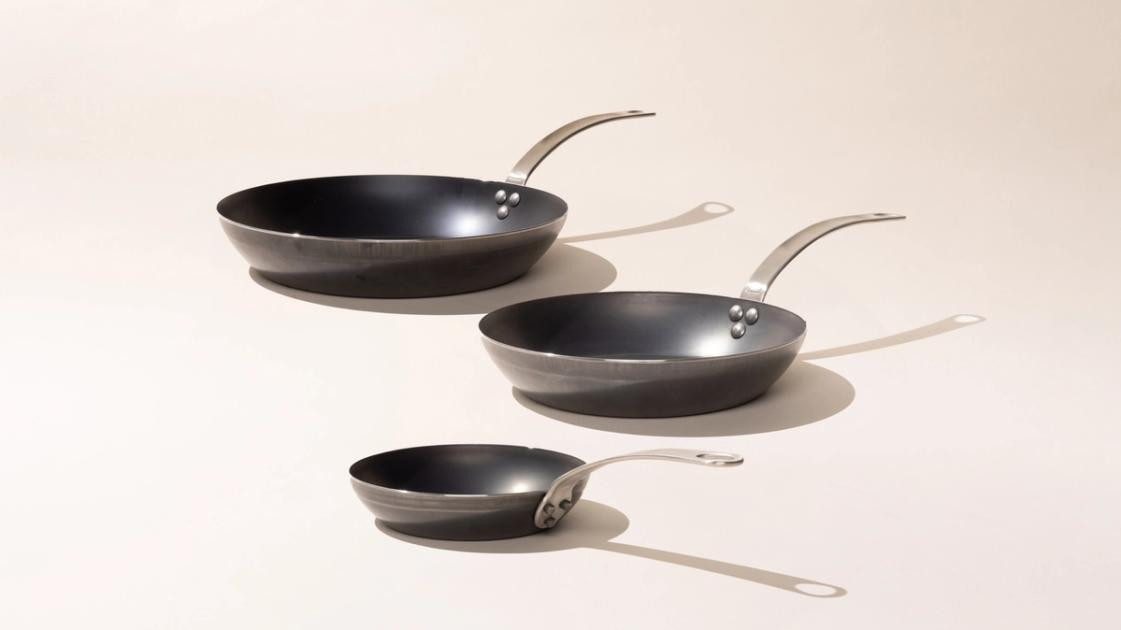 Carbon Steel Frying Pans | 8" 10" and 12" Inch | Made In | Made In Cookware