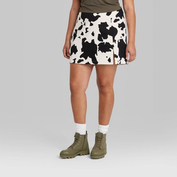 Women's Notch Front Mini Skirt - Wild Fable™ | Target