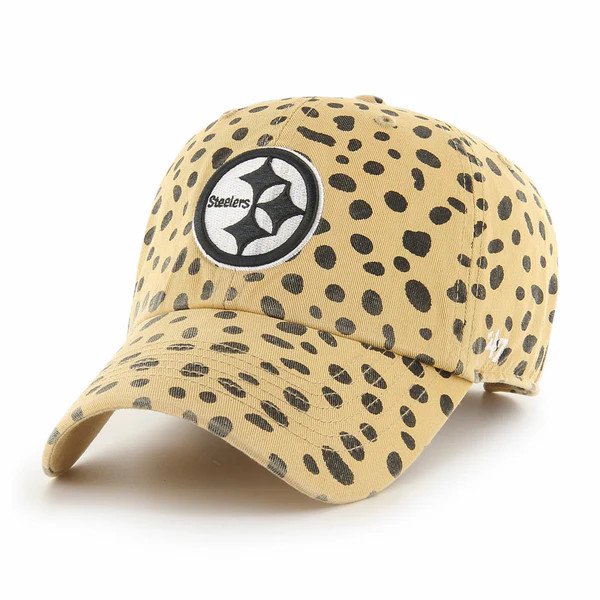 PITTSBURGH STEELERS CHEETAH '47 CLEAN UP | '47Brand