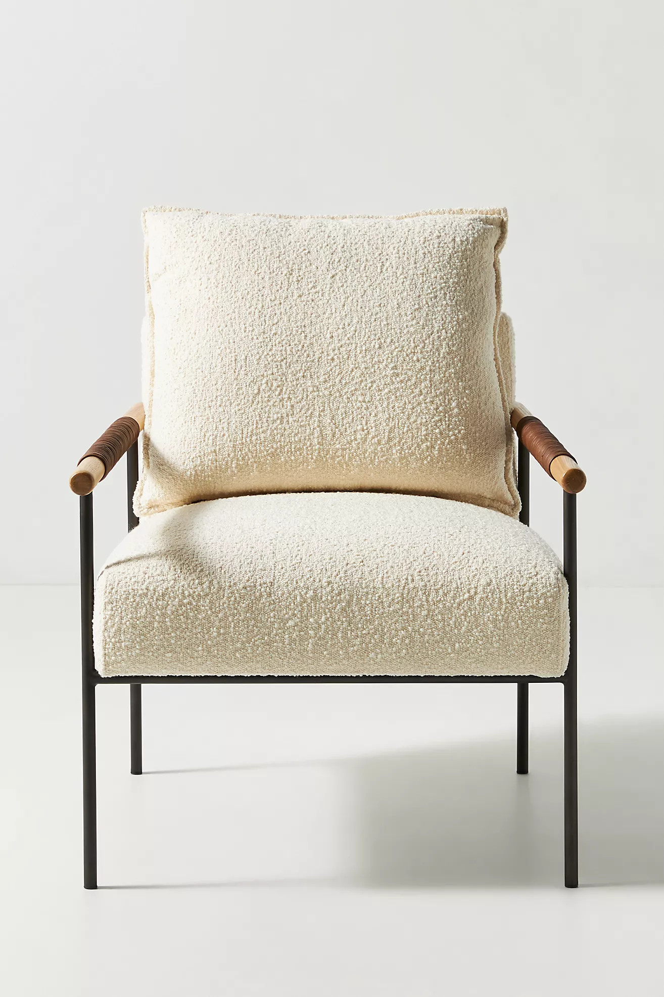 Bouclé Atticus Armchair | Anthropologie (US)