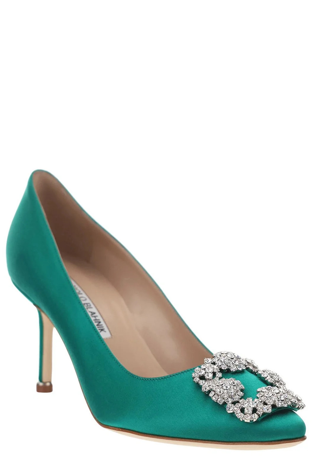 Manolo Blahnik Hangisi Pointed-Toe Pumps | Cettire Global
