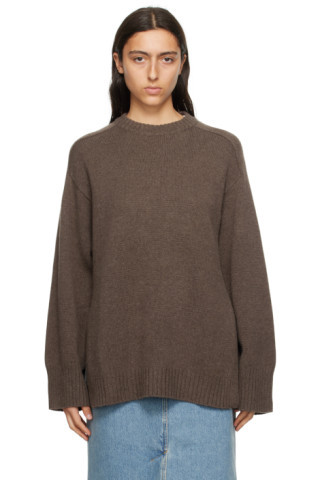 Brown Safi Sweater | SSENSE