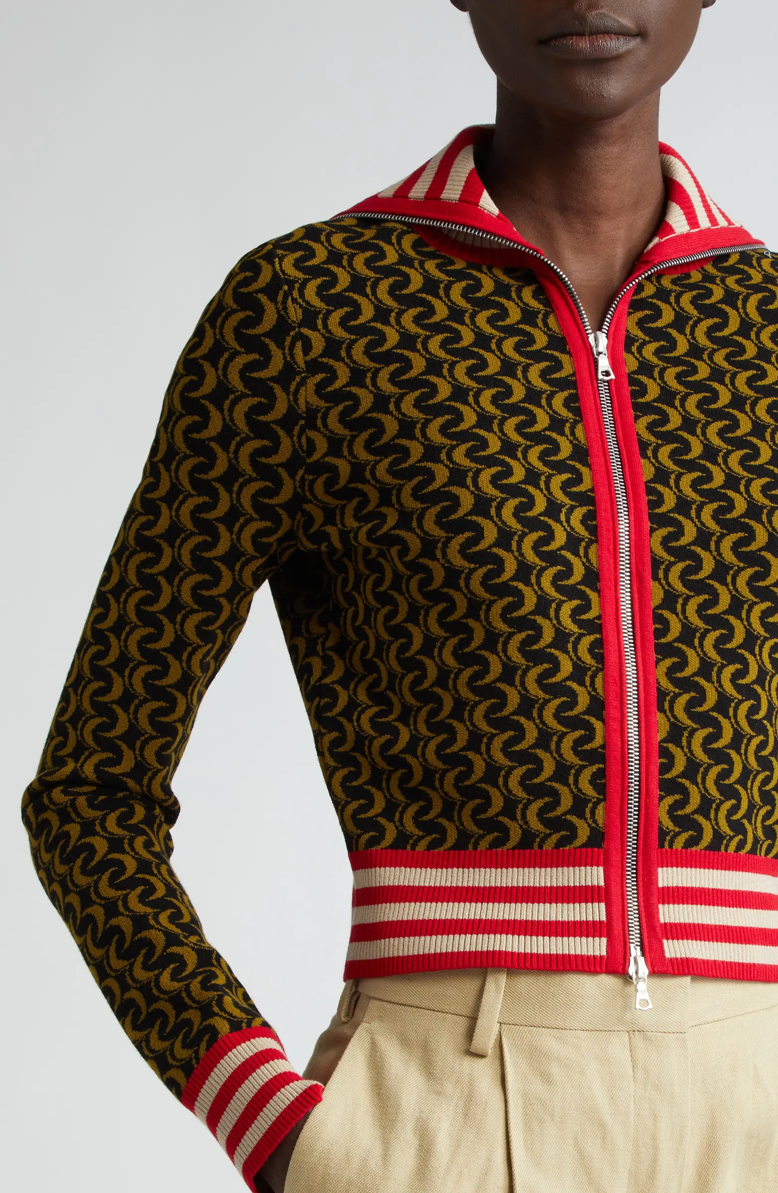 Tirtha Crop Zip Cardigan | Nordstrom