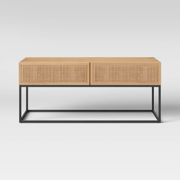 Belmar Woven Drawer Coffee Table Natural - Project 62&#8482; | Target