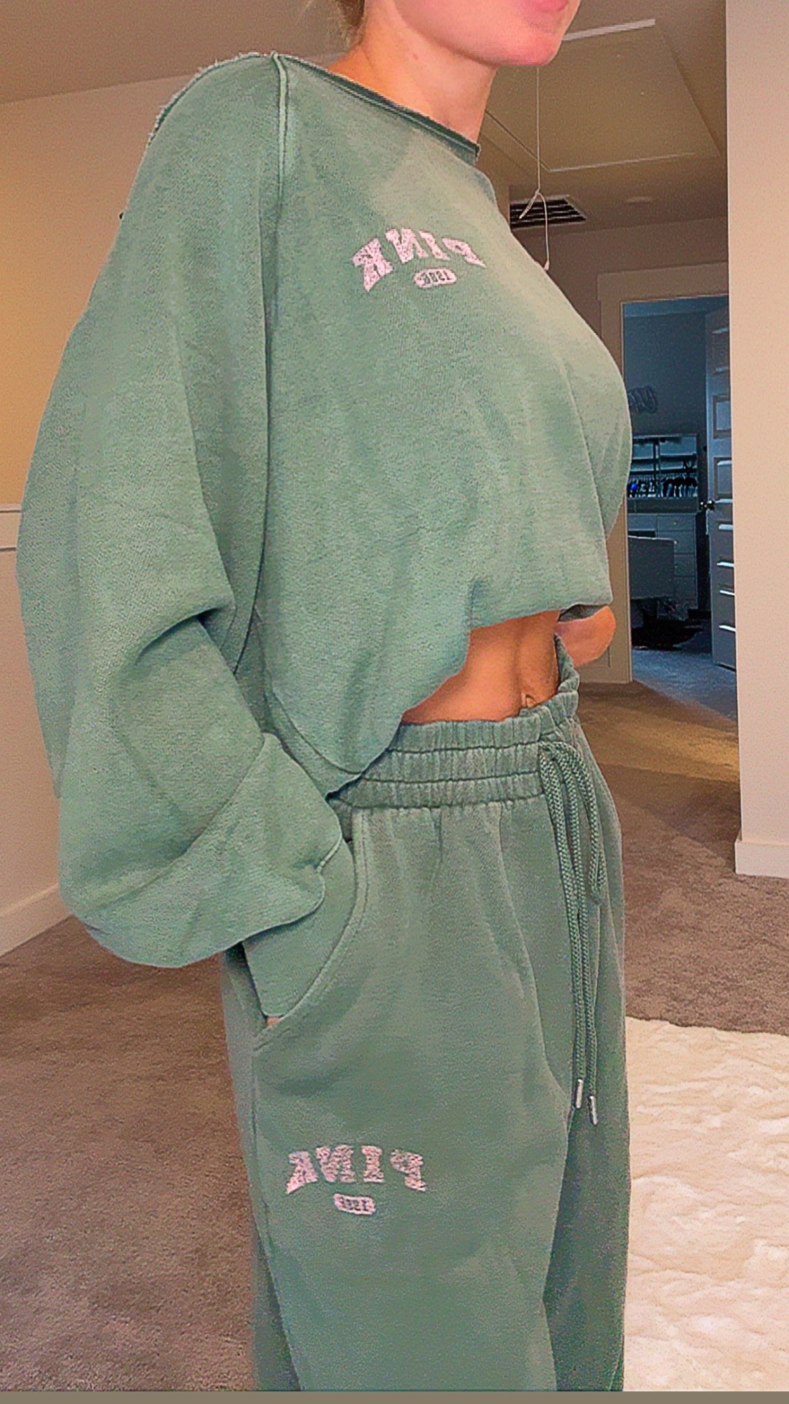 Falling into the VS Pink Fall collection @vspink #PINKPartner