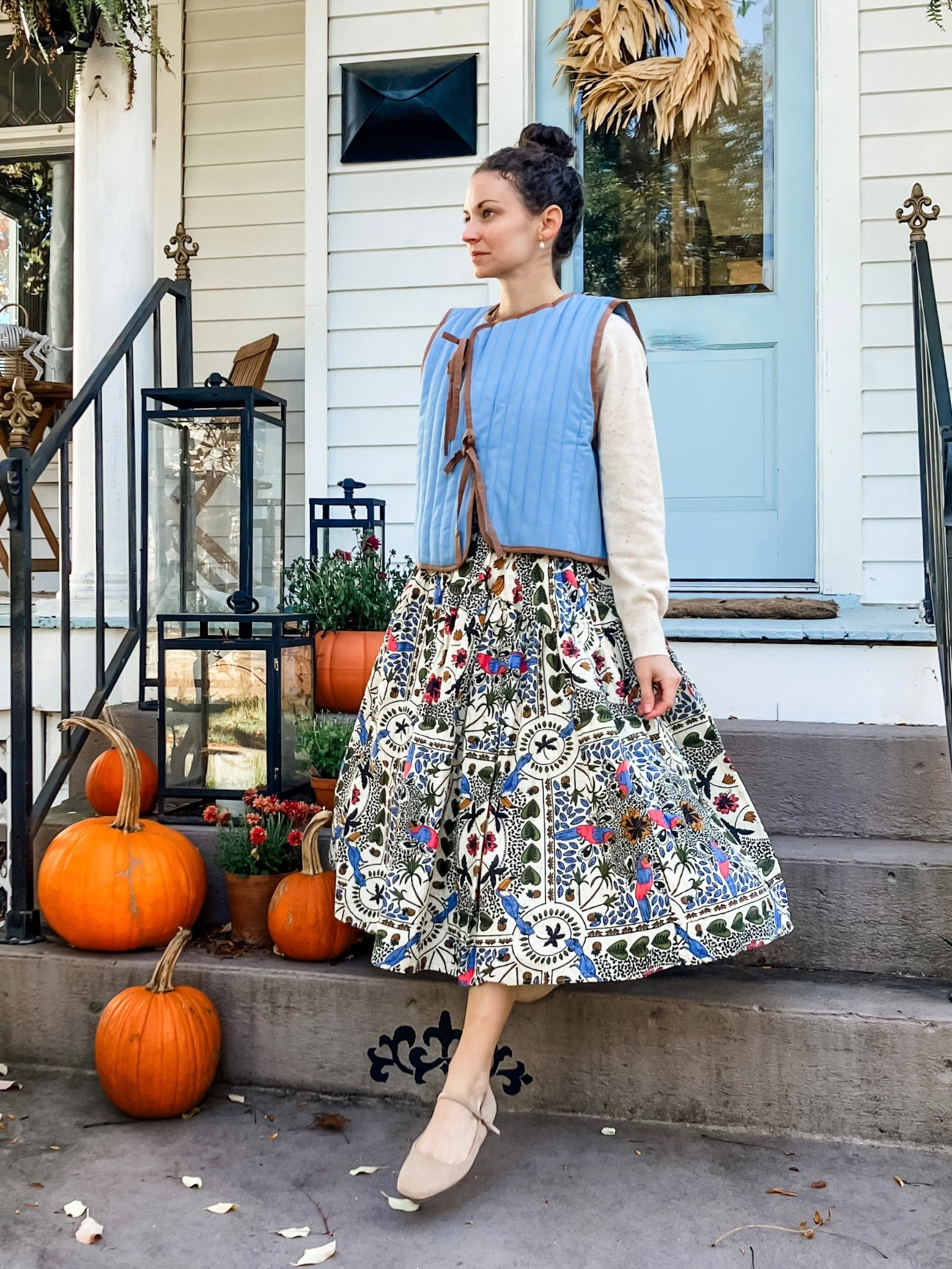 The cutest vest for Fall and Winter!
Petite outfit. Colorful outfit. Fall outfit. Thanksgiving outfit. Modest outfit  

#LTKSeasonal #LTKPetite #LTKOver40