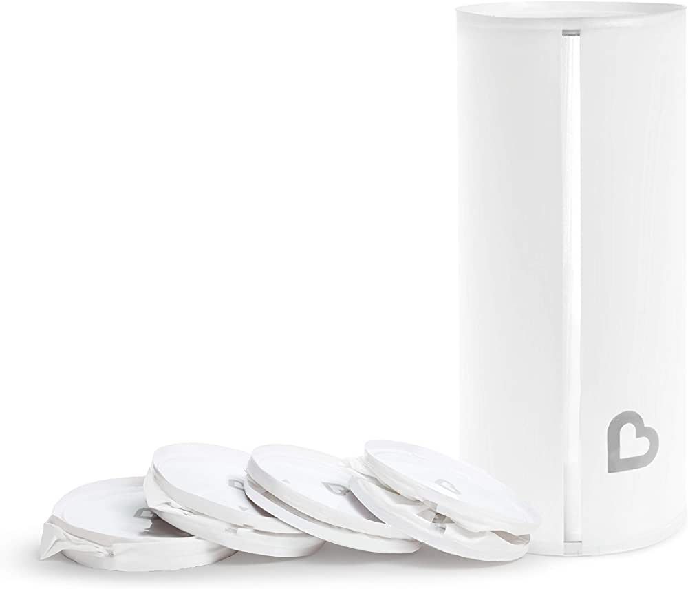 Munchkin® Toss™ Portable Disposable Diaper Pail, 5 Pack, Holds 150 Diapers | Amazon (US)