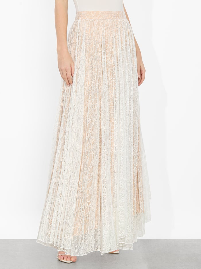 KATZ PLEATED MAXI SKIRT | Alice + Olivia