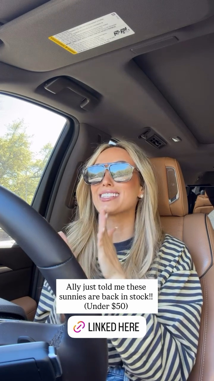 Cutest sunnies back in stock! 

#LTKmomlife #LTKdayinmylife #LTKootd