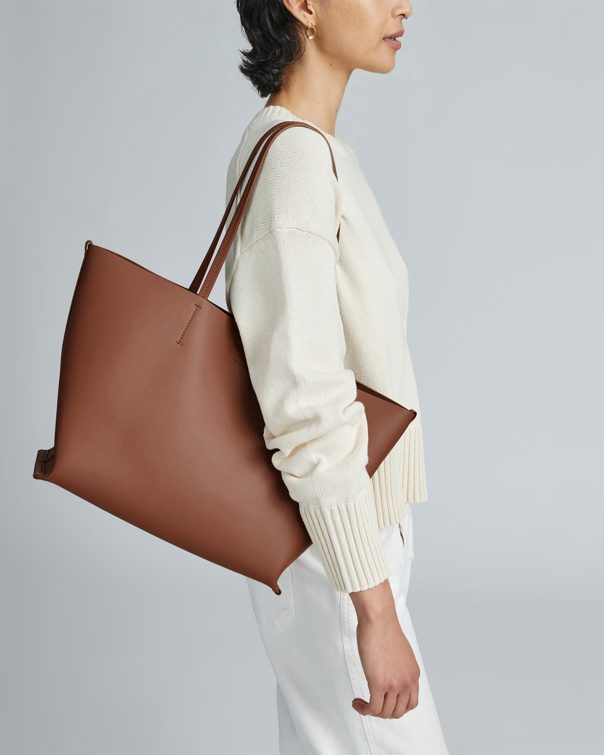 The Luxe Medium Italian Leather Tote | Everlane