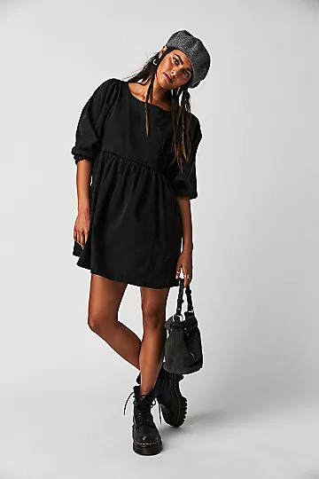 Get Obsessed Denim Mini Dress | Free People (Global - UK&FR Excluded)