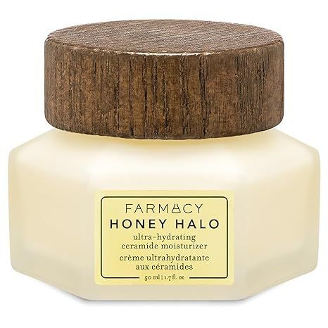 Farmacy Honey Halo Ceramide Face Moisturizer Cream - Hydrating Facial Lotion for Dry Skin (1.7 Ou... | Amazon (US)