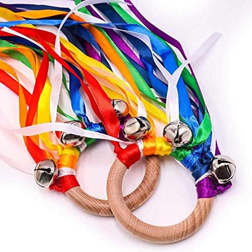 Montessori Toy | Hand Kite | Baby Sensory Toy | Sensory Ribbon Toy | Waldorf Toy | Wooden Baby Toys  | Amazon (US)