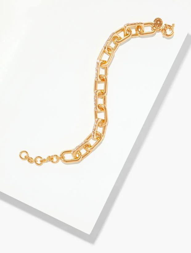 Sculpted Link Bracelet | Talbots