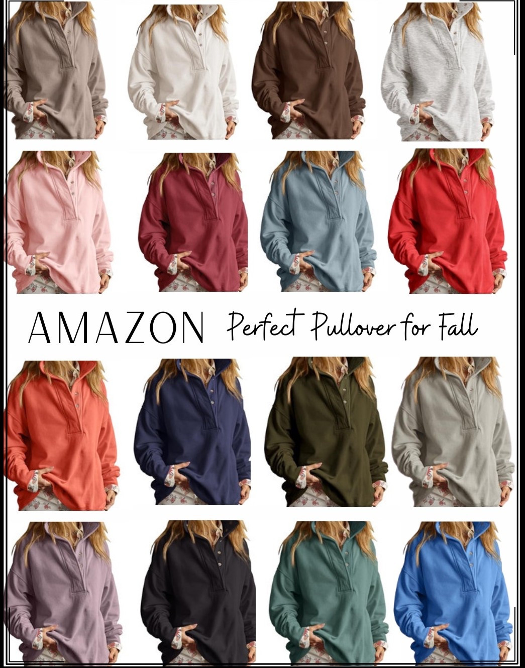 Amazon pullover, perfect tho throw on for any occasion! On sale now

#LTKSaleAlert #LTKmomlife
