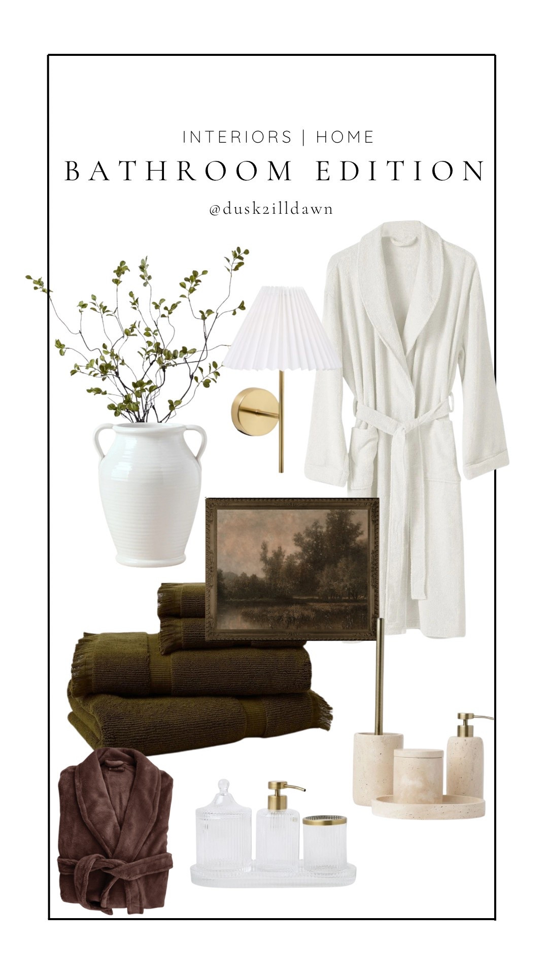 Bathroom Decor & Essentials 

#LTKwinter #LTKhome #LTKsale