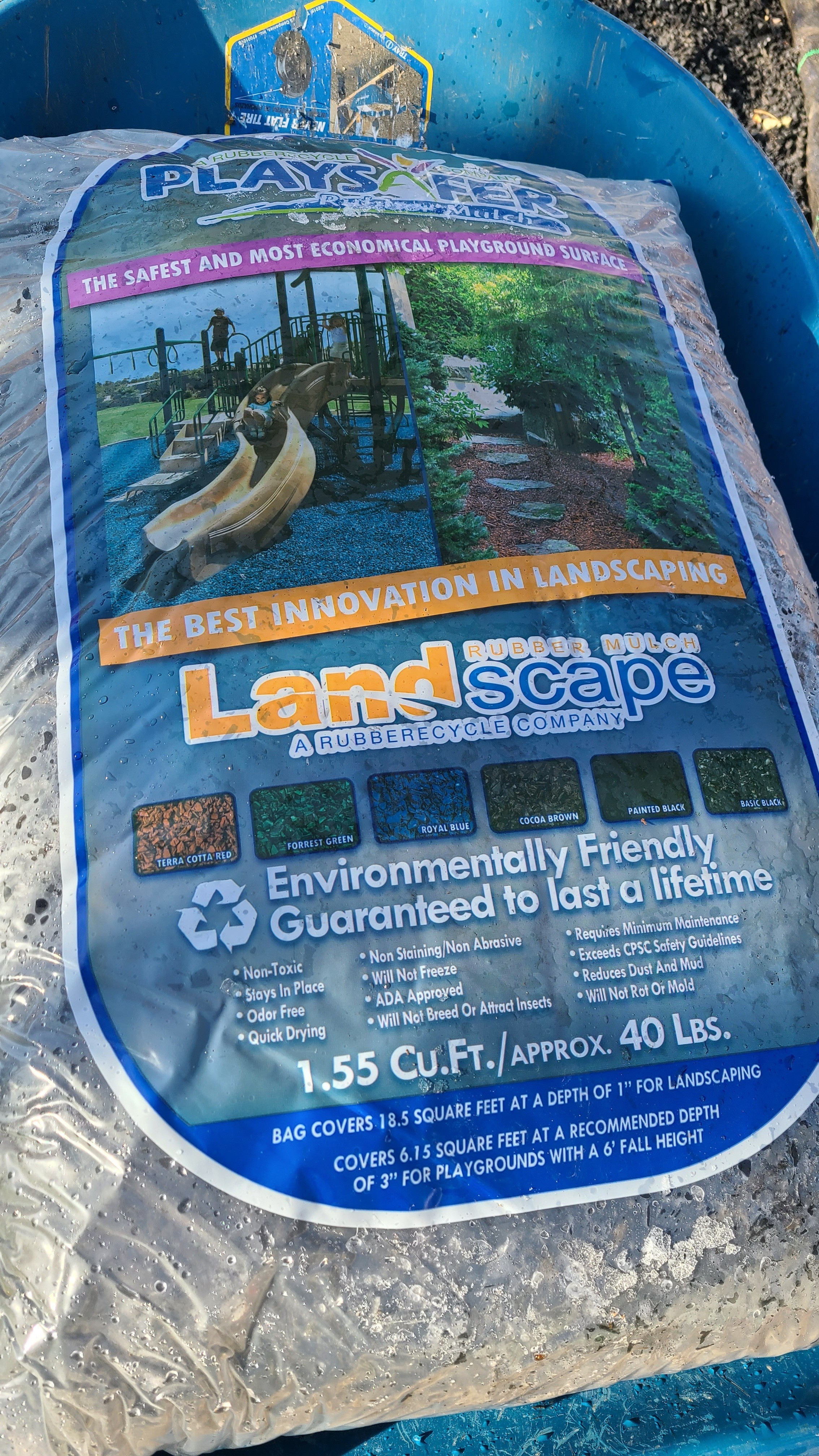 We went back and forth on what to put under the playset and rubber mulch won. Cushioned enough for falls, does not scatter everywhere, and holds up through all the Pacific Northwest rain. Wish we had done it sooner. 

 #LTKHome