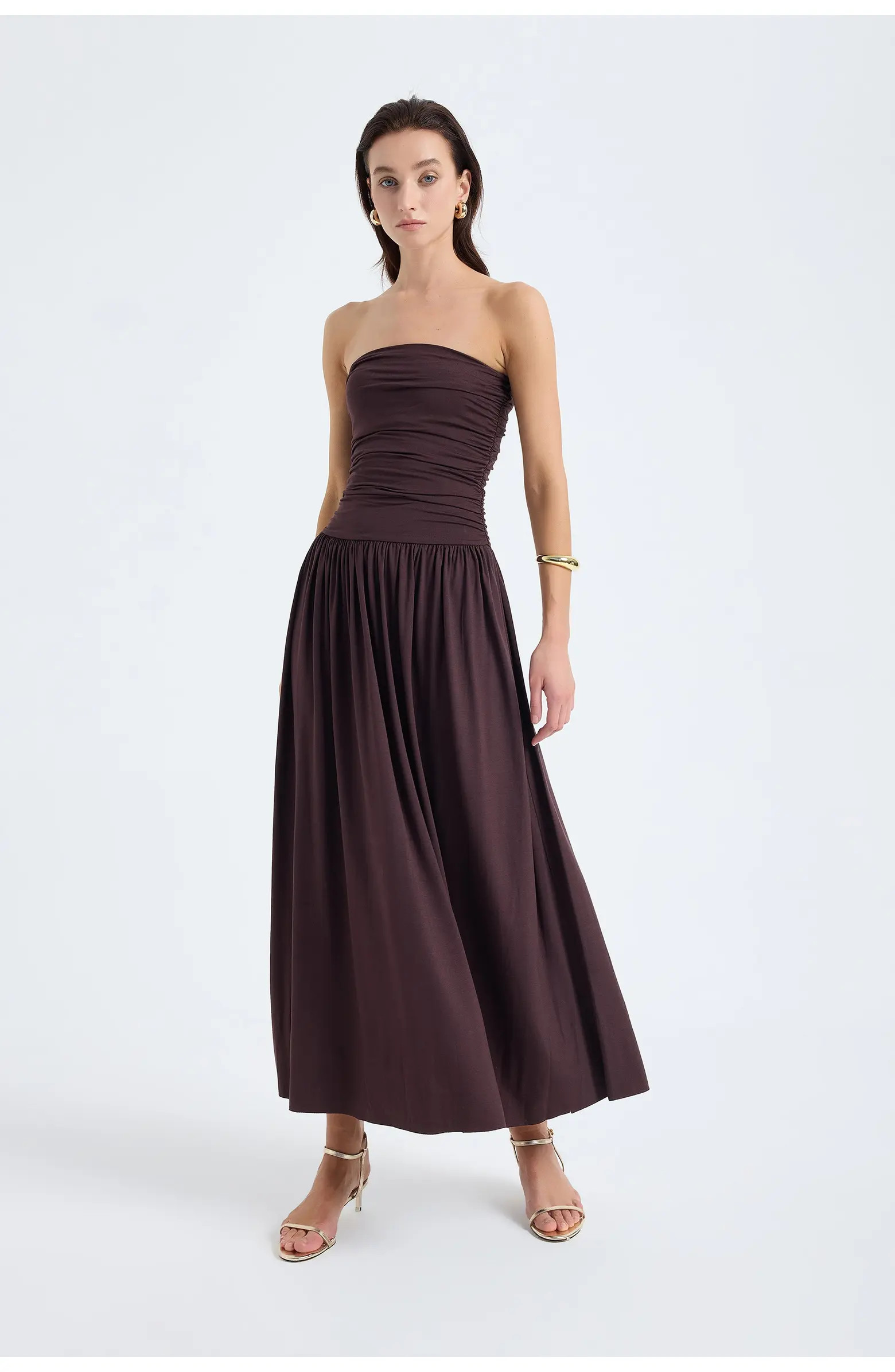 Monlicia Aluna Strapless Maxi Dress | Nordstrom | Nordstrom