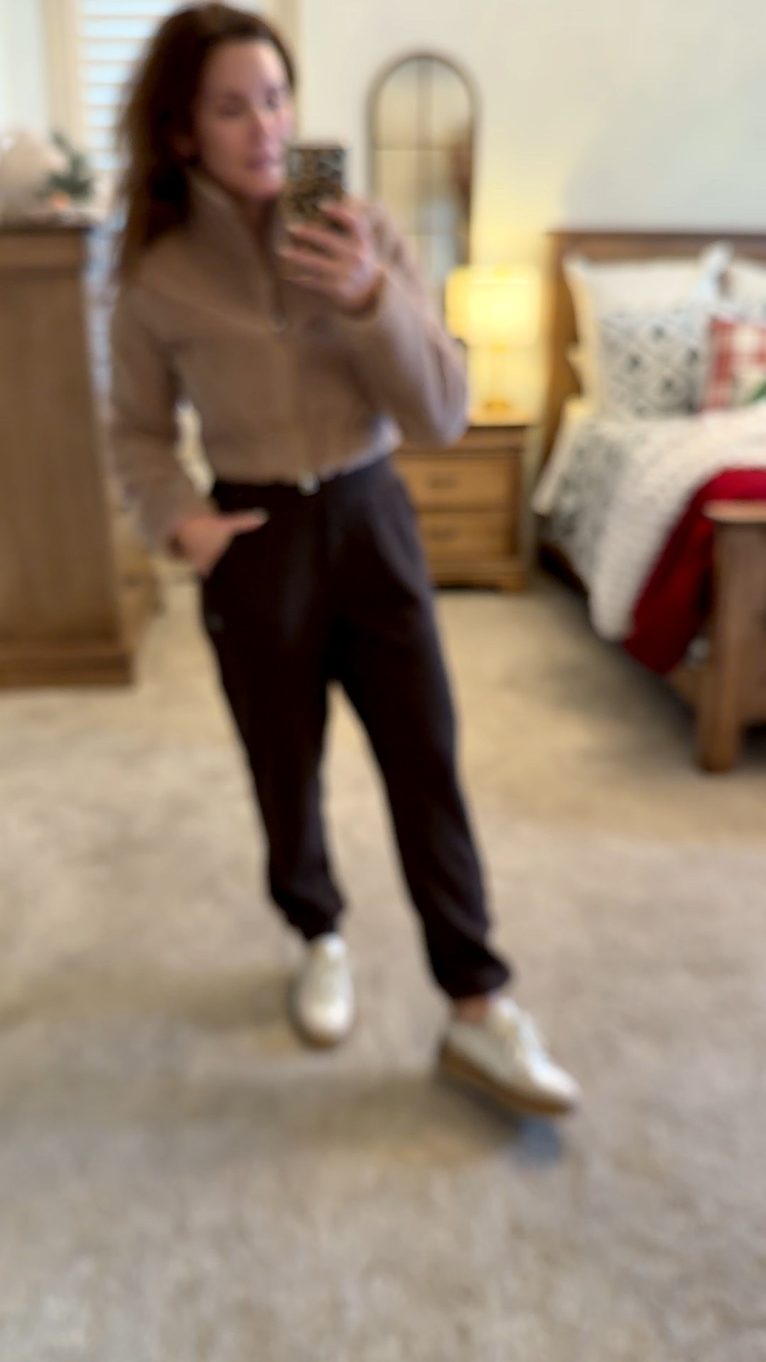 Wearing an XS in joggers and jacket @Alo

6.5 in shoes @Yellow Box 

#LTKOver40 #LTKSaleAlert #LTKGiftGuide