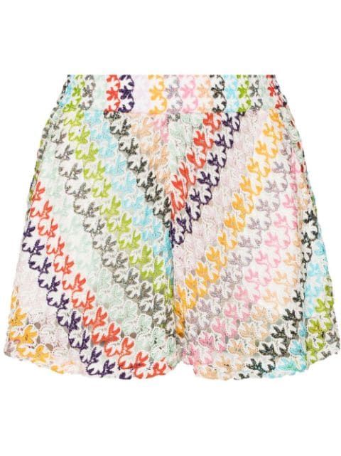 Missoni Elasticated Knitted Lurex Shorts - Farfetch | Farfetch Global