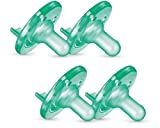 Amazon.com: Philips AVENT Soothie Pacifier, 0-3 Months, Green, 4 Pack, SCF190/41 : Everything Els... | Amazon (US)