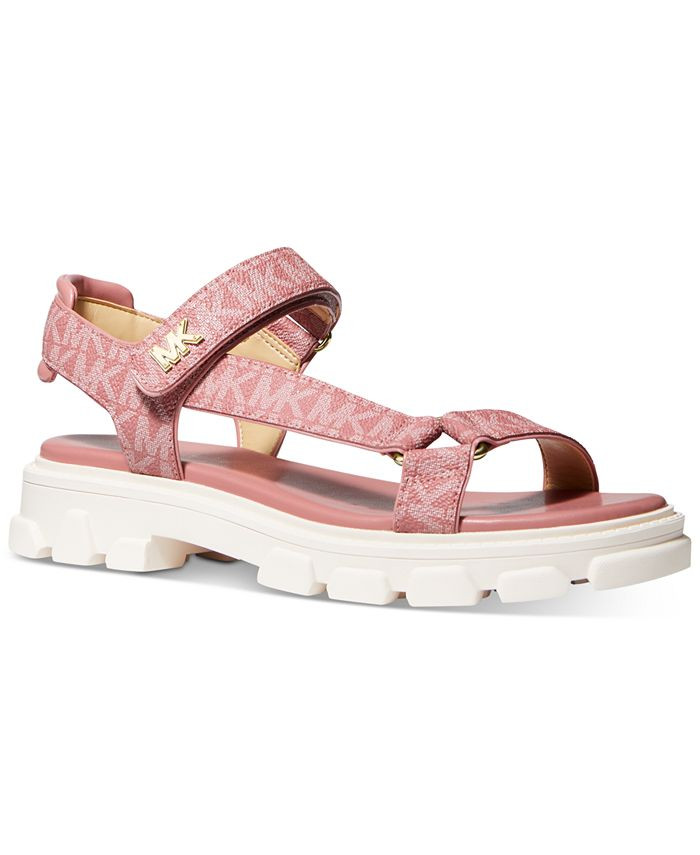 Michael Kors Women's Ridley Lug Sole Sporty Sandals & Reviews - Sandals - Shoes - Macy's | Macys (US)