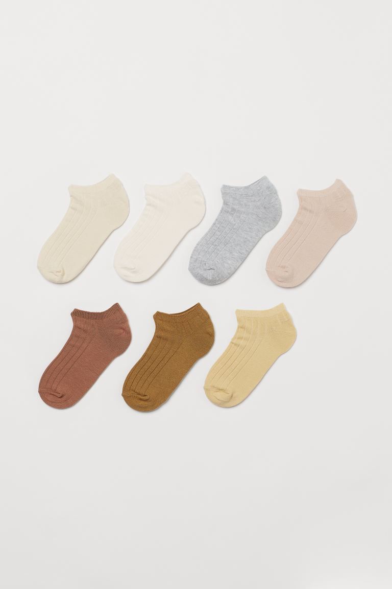 7-pack Ankle Socks | H&M (US)
