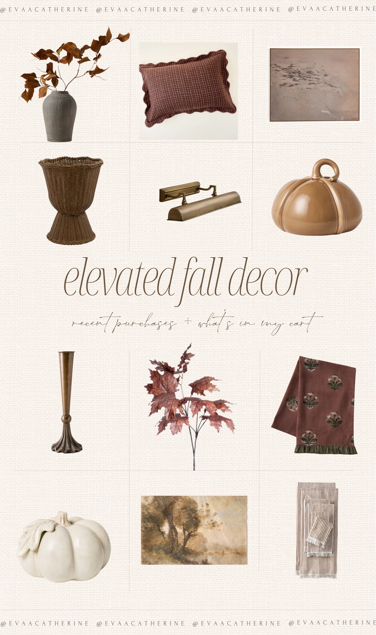 Fall decor… without the orange overload. 🍂🤎

Think warm woods, rich browns, timeless textures, and pieces you’ll actually want to keep out long after the season ends.

Everything shown is linked in my LTK! ✨

#LTKSeasonal #LTKHome