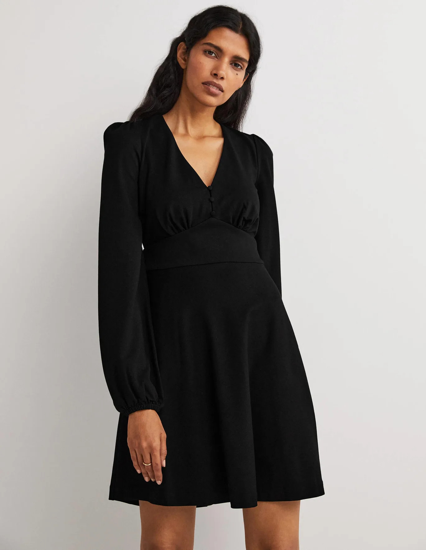 V-Neck Jersey Tea Dress | Boden (US)