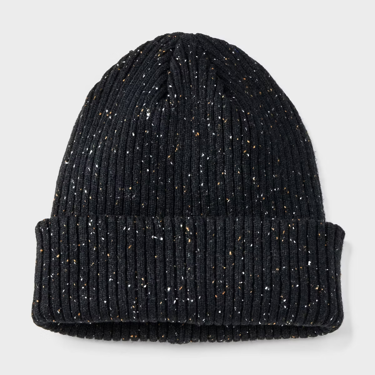 Men's Speckle Rib-Knit Beanie - Goodfellow & Co™ | Target