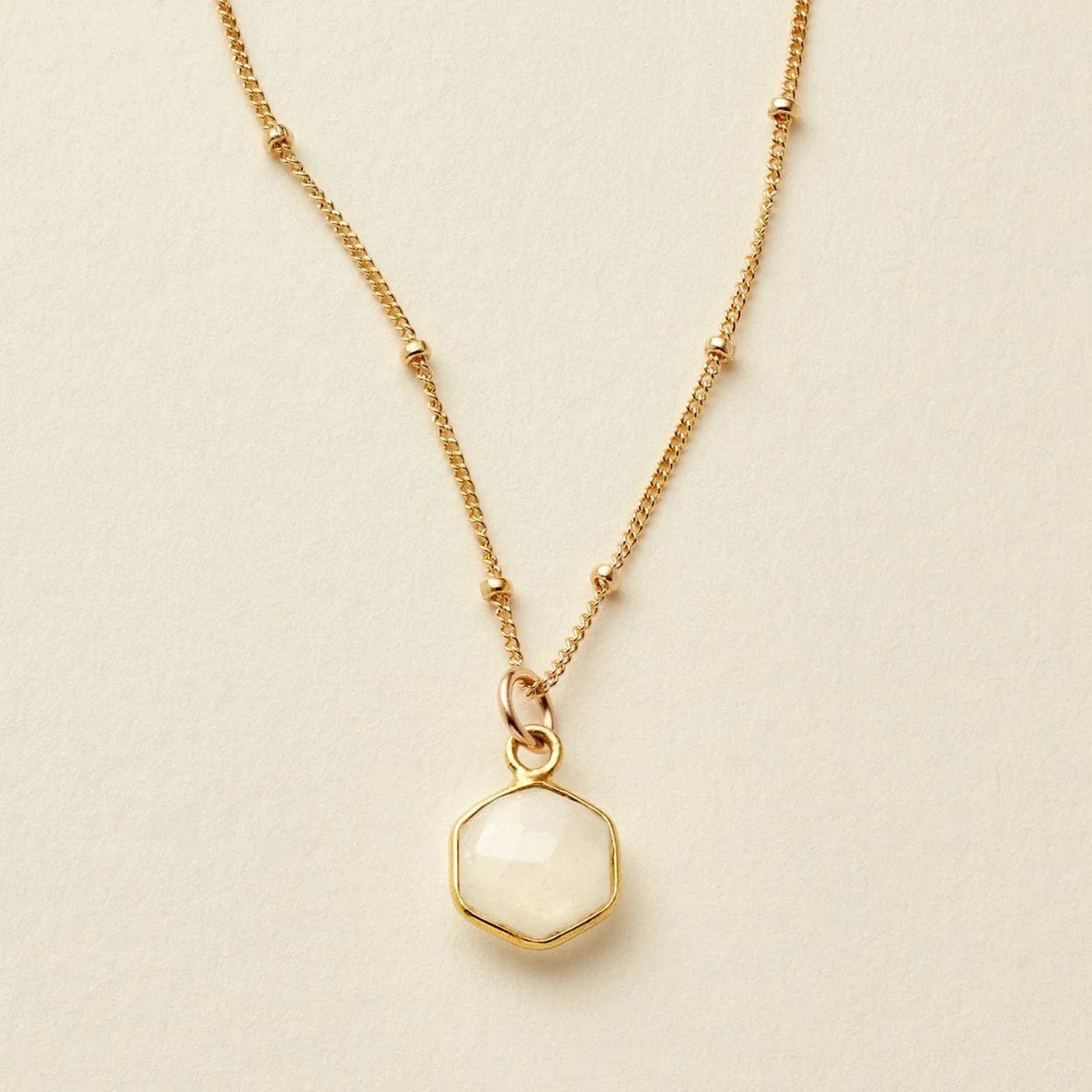 Made By Mary Moonstone Necklace | Powerful Symbol Of Feminine Energy | Made by Mary (US)