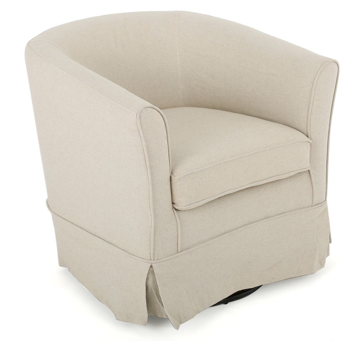 Cecilia Fabric Swivel Club Chair - Christopher Knight Home | Target