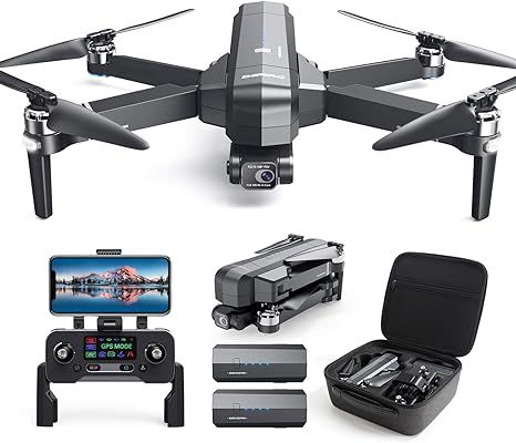 DEERC DE22 GPS Drone with 4K Camera 2-axis Gimbal, EIS Anti-Shake, 5G FPV Live Video Brushless Mo... | Amazon (US)