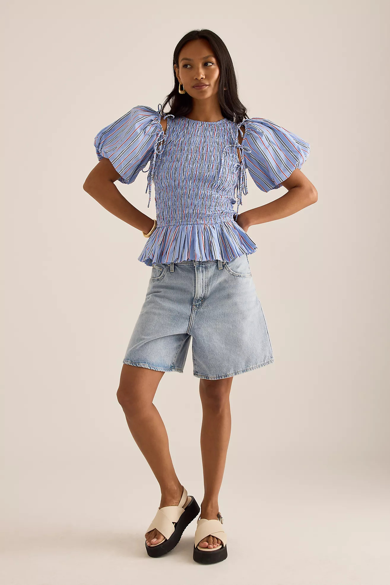 Damson Madder Becca Multiway Blouse | Anthropologie (UK)