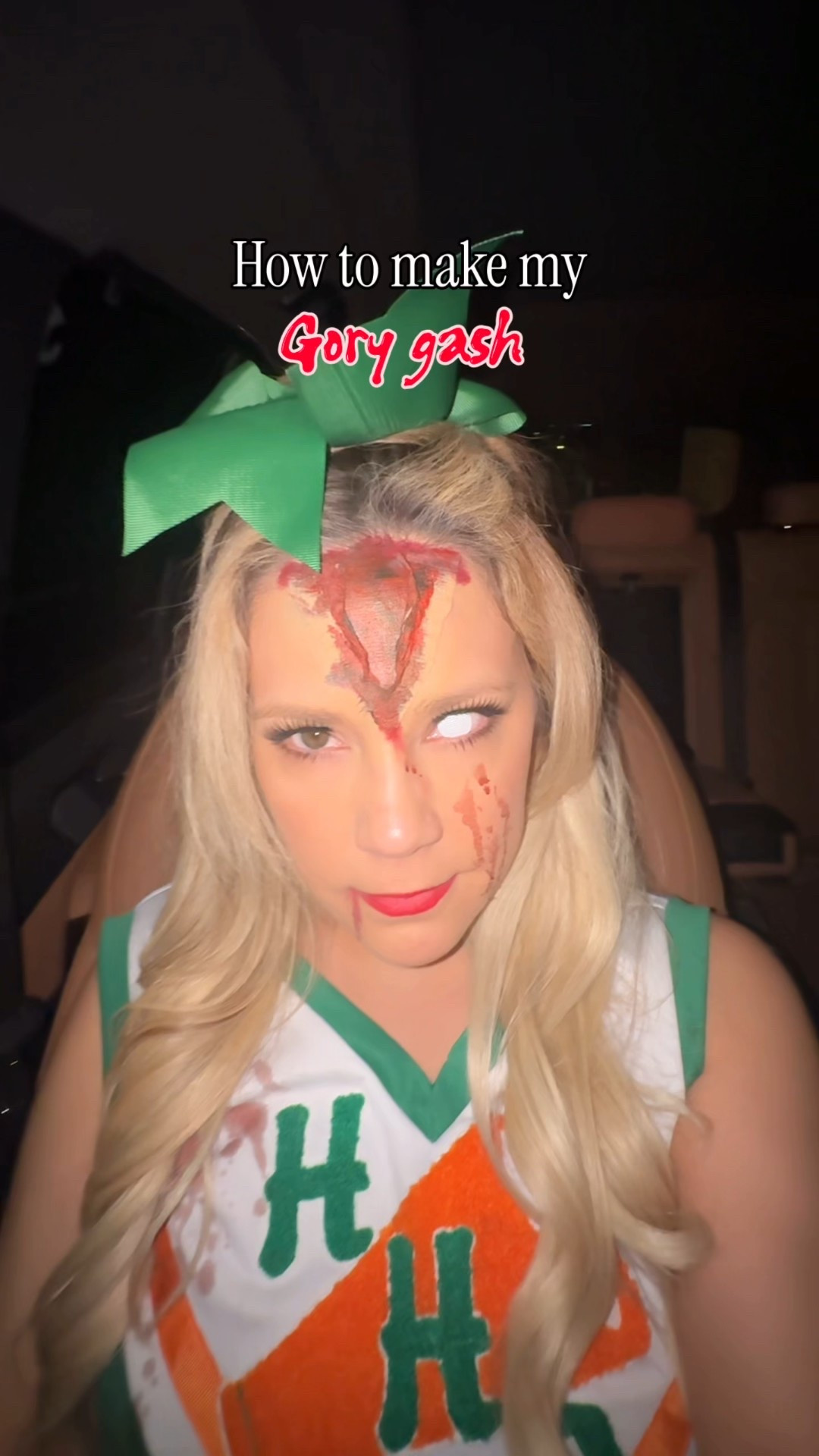 SAVE this post for Halloween makeup inspo for next year 👹🔪💄 How I made my realistic looking gash in my head for my Hawkins High Zombie Cheerleader costume 🧟‍♀️ 

Contacts: Moco Queen


#halloweenmakeuptutorial #makeuptutorialreel #easymakeuptutorial 

#LTKHoliday #LTKStyleTip #LTKBeauty