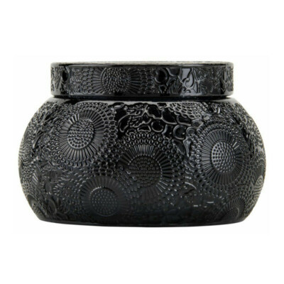 Voluspa Moso Bamboo Embossed Glass Chawan Bowl Candle 14 Ounces | eBay US