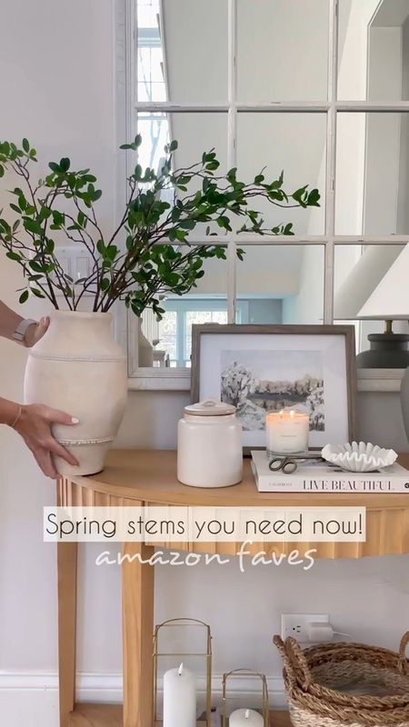 Spring home decor and styling for your console table!! Love these affordable spring decor finds!!

(2/23)

#LTKVideo #LTKhome #LTKstyletip