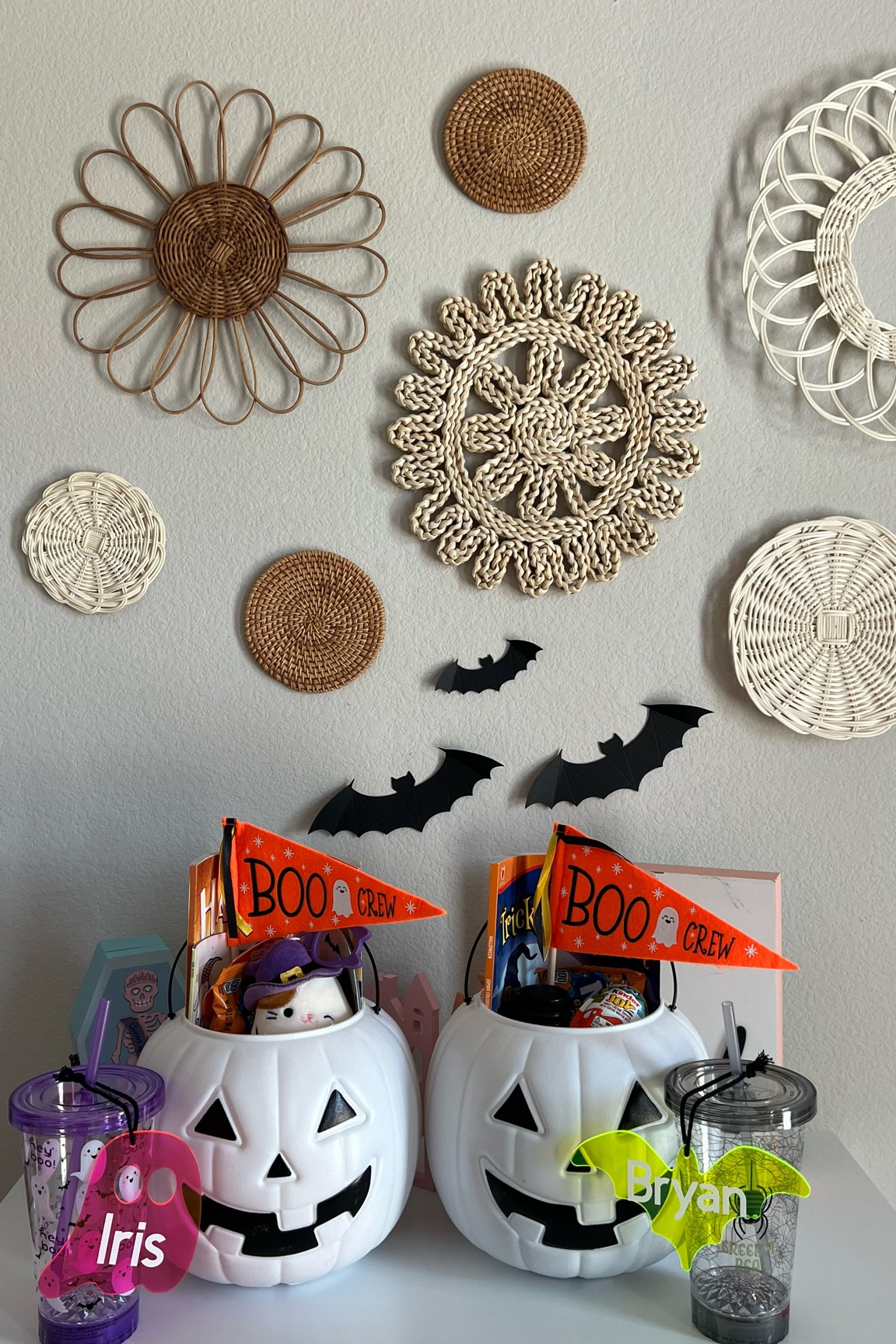 Toddler girl and young boy boo baskets 👻🎃

#LTKHalloween #LTKFindsUnder50 #LTKSeasonal