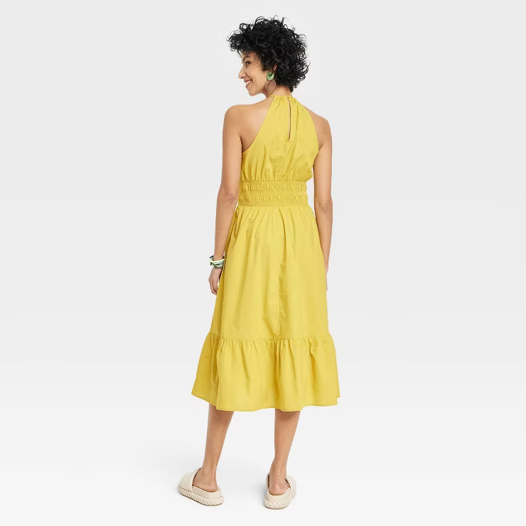 Women's Sleeveless Poplin Dress - A New Day™ | Target