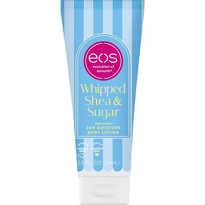 eos Shea Better Travel Size Body Lotion, Whipped Shea & Sugar, Limited Edition Skin Care, 24-Hour... | Amazon (US)