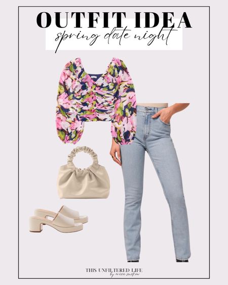 Outfit Idea - Spring Date Night - Abercrombie Jeans & Top #DateNight #Abercrombie #SpringLook

#LTKcurves #LTKstyletip #LTKSeasonal